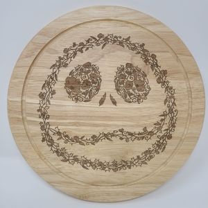 Nightmare Before Christmas serving board with engraved details charcuterie